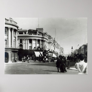 Regente Straße, London, c.1900 Poster