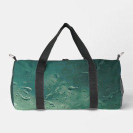 Regentropfen am Fenster Duffle Bag