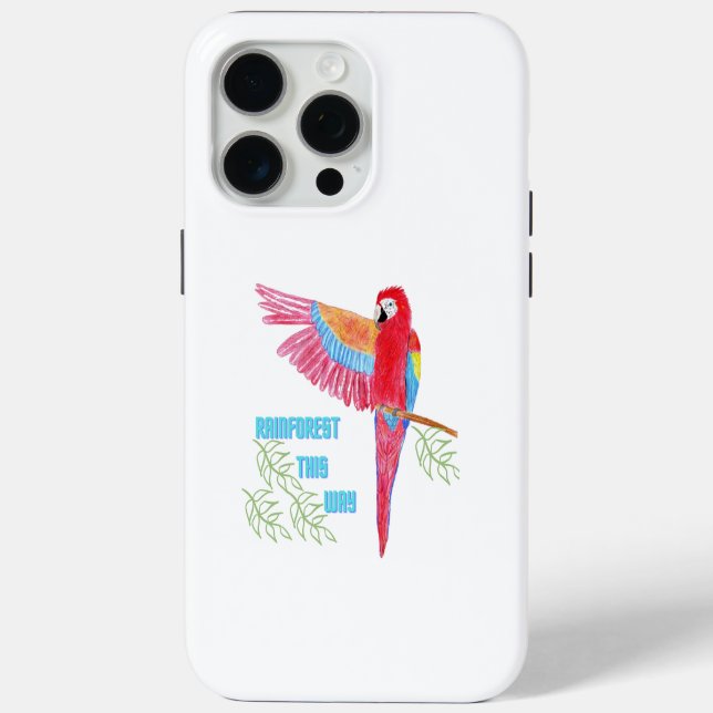 Regenwald auf diese Weise Case-Mate iPhone Hülle (Rückseite)