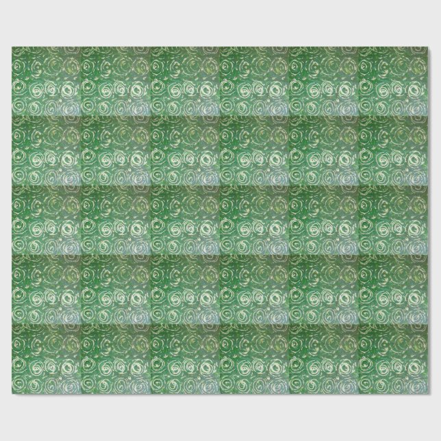 Regenwald-Glanz Geschenkpapier (Flach)