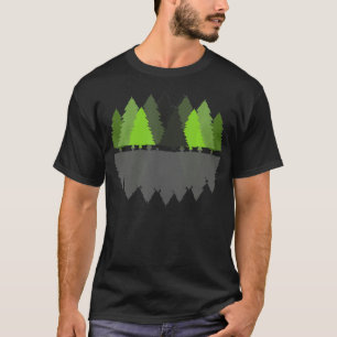 Regenwald Pine Trees Nature Lover T-Shirt