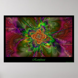 Regenwaldposter Poster