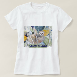 RegenwaldSloth im Baum-T - Shirt Panama