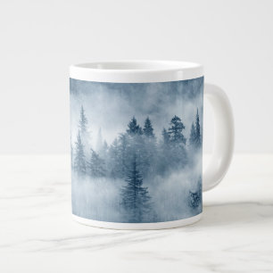 Regenwaldwolken im Pazifik im Nordwesten Jumbo-Tasse
