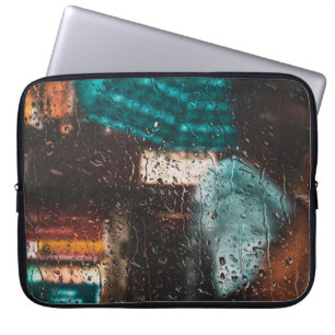Regenwasser Tropfen Natur Laptopschutzhülle