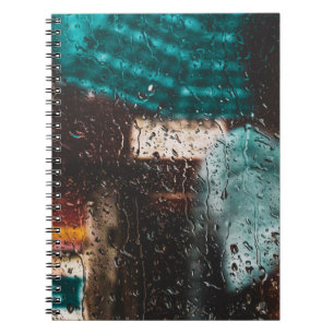 Regenwasser Tropfen Natur Notizblock