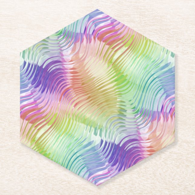 Regenwelle Ultradeluxe: Untersetzer (Vorderseite)