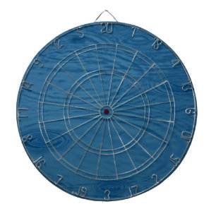 Regenwellen (Blaue Wasserwaagen) Dartscheibe