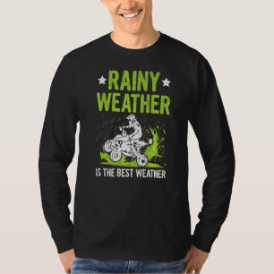 Regenwetter ist das beste Wetterangebot für einen T-Shirt