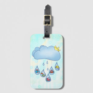 Regenwolke gepäckanhänger