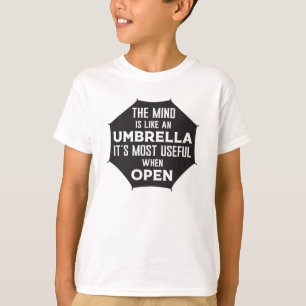 Regenwolke Regenschirm Wetter Raindrop Geschenk Id T-Shirt