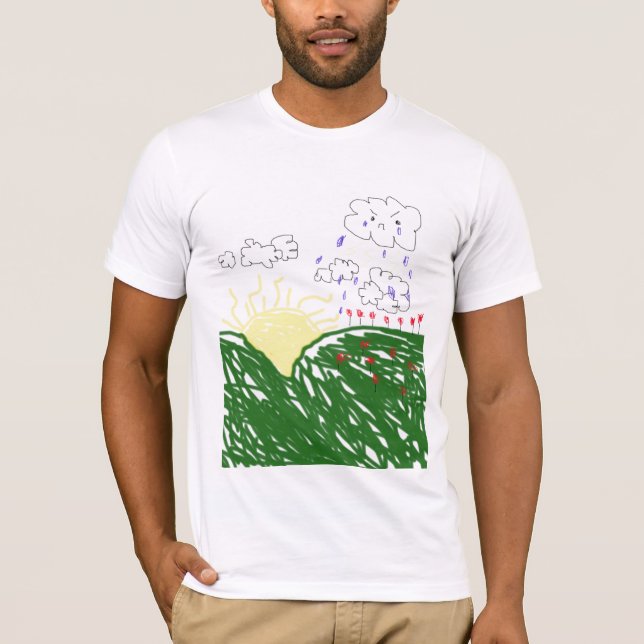 Regenwolke T-Shirt (Vorderseite)
