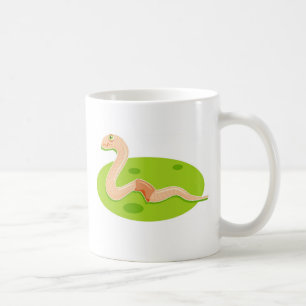 Regenwurm Kaffeetasse