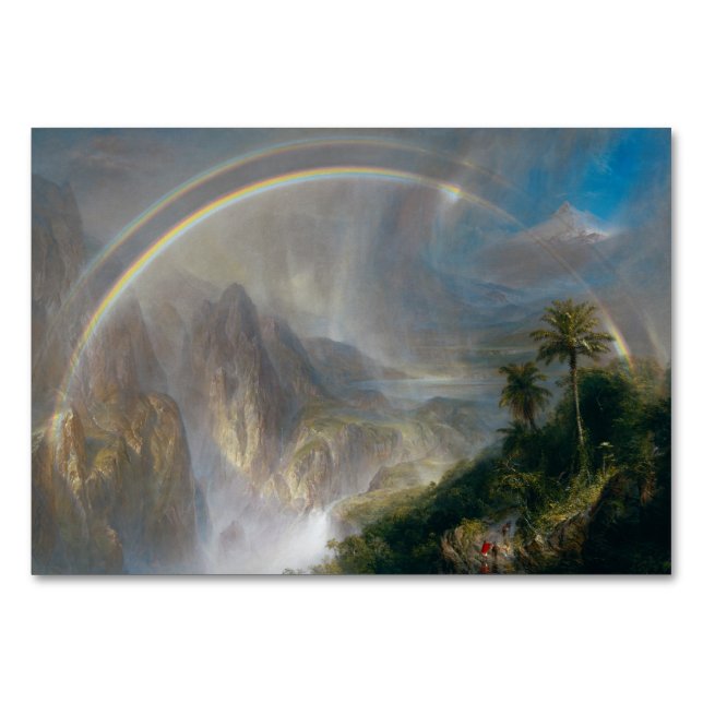 Regenzeit in den Tropen Tischnummer (Vorderseite)