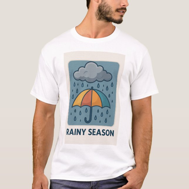 Regenzeit T-Shirt (Vorderseite)