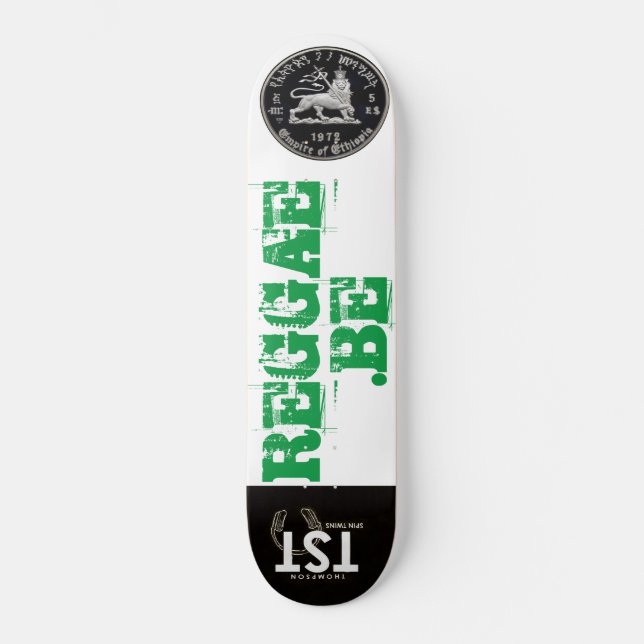 REGGAE .BE Skateboard (Recto)