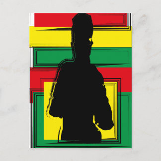 Reggae Bobo Postkarte
