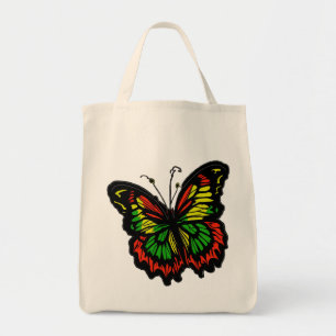 Reggae Butterfly Tragetasche