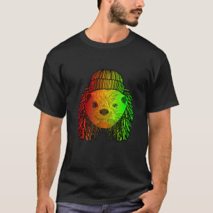 Reggae Cool Otter Dreads Dreadlocks Otter Rasta T-Shirt