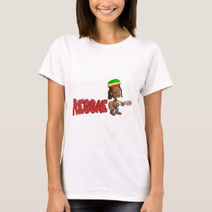 Reggae-Damen-Spitze T-Shirt