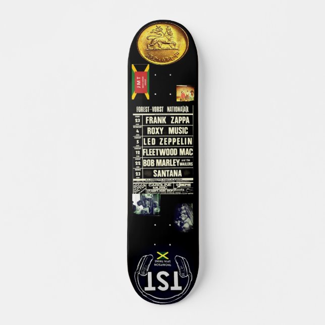REGGAE / Dennis Thompson 7 3/4" Skateboard Deck (Vorne)