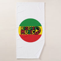 Reggae Design de musique avec style rastafari et c