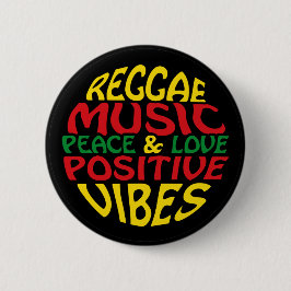 Reggae-Design mit positiven Redewendungen und Zita Button