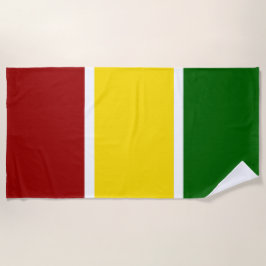 Reggae-Farbstreifen Strandtuch