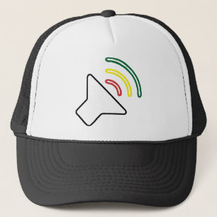 Reggae hören Hut Truckerkappe