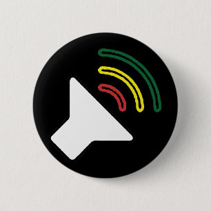 Reggae hören Knopf Button
