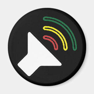 Reggae hören Magnet