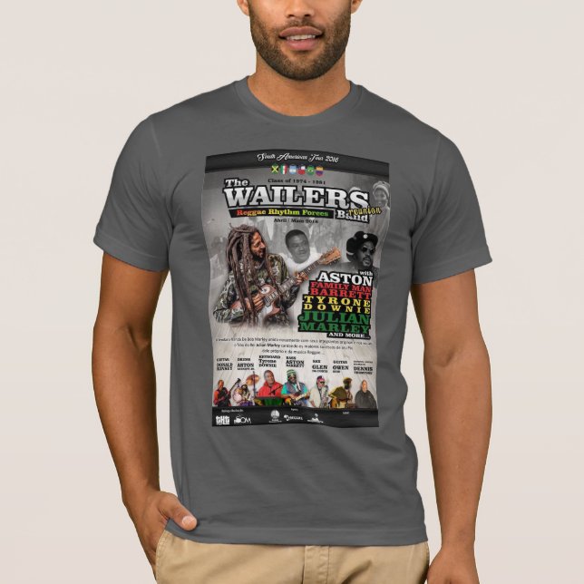 REGGAE. IN BRASIL  Basic Dark T-Shirt (Vorderseite)