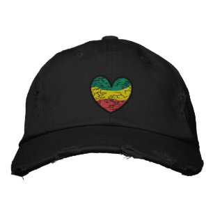 Reggae-Liebe Bestickte Baseballkappe