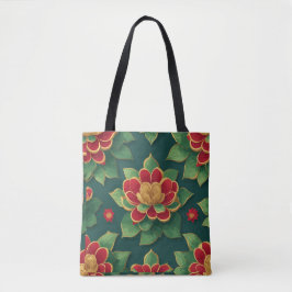 Reggae Lotus Blume Tasche