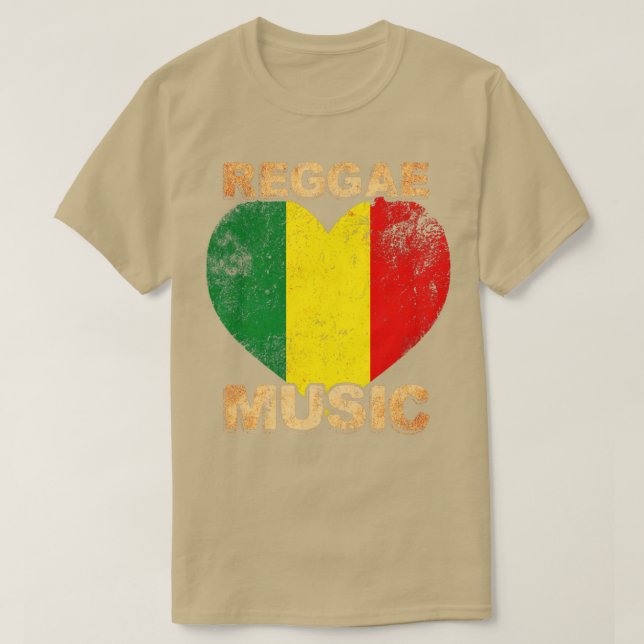 Reggae Music1 T-Shirt (Design vorne)