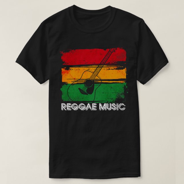Reggae Music 12 T-Shirt (Design vorne)