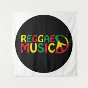 Reggae Music Design, Reggae Art Wandteppich