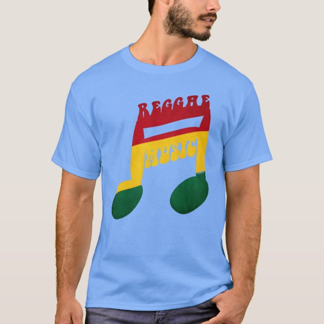 REGGAE MUSIC Freund T-Shirt (Vorderseite)