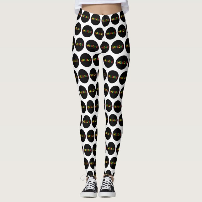 Reggae Music Leggings (Vorderseite)
