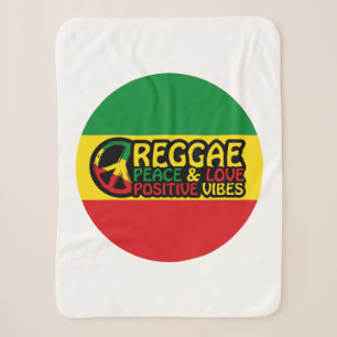 Reggae Music mit positiven Zitaten Sherpadecke