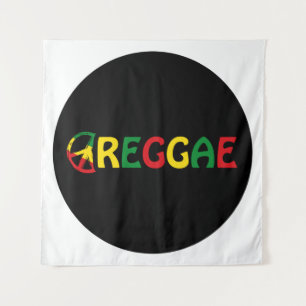 Reggae Music Wandteppich