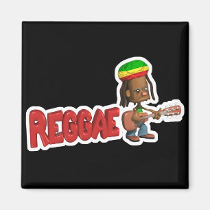Reggae-Musik Magnet