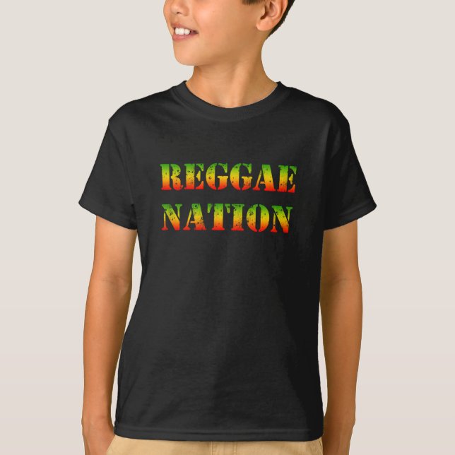Reggae Nation T - Shirt (Vorderseite)