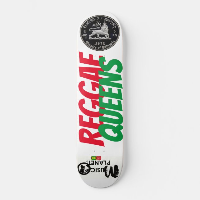REGGAE QUEENS / TST Skateboard (Vorderseite)