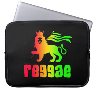 Reggae Rasta Löwe Laptopschutzhülle
