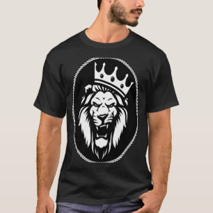Reggae rasta Löwe mit Krone Jah Löwe Judah T-Shirt
