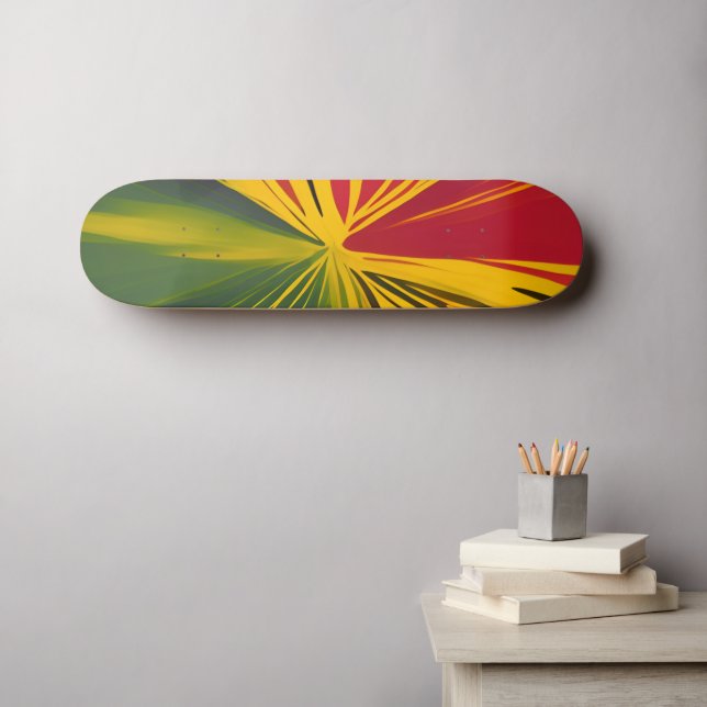 Reggae Rays Skateboard (Wandkunst (Horz))