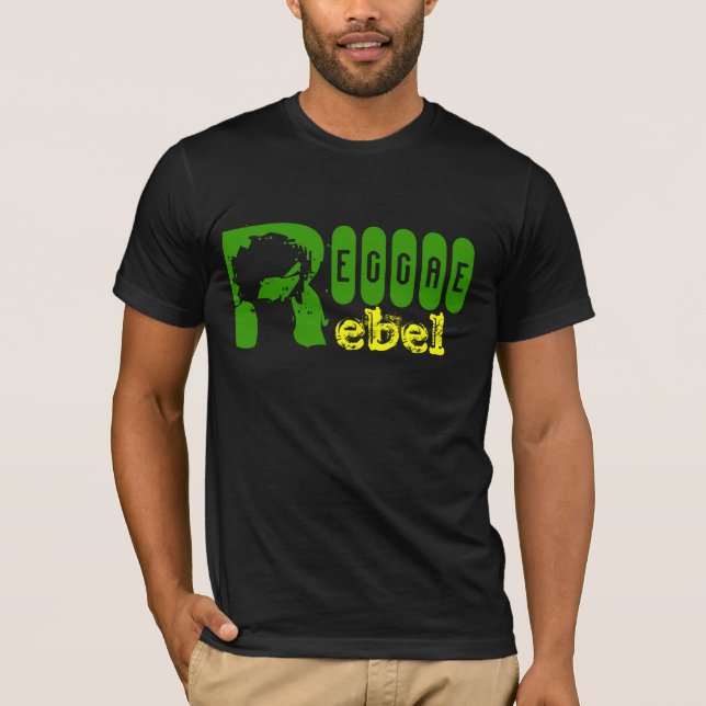 Reggae-Rebellenjamaika-T-Shirt T-Shirt (Vorderseite)