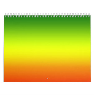 Reggae-Regenbogen-Flag-Design Kalender