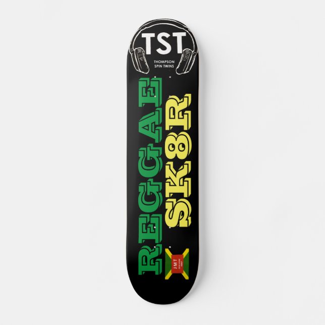 REGGAE SK8R Skateboard (Vorderseite)